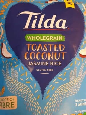Wholegrain Toasted Coconut Jasmine Rice