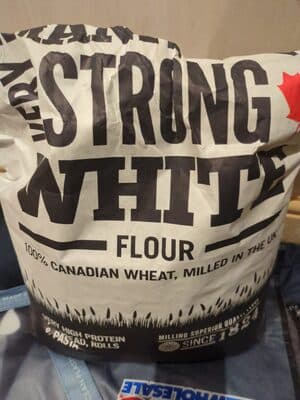 Manitoba string white flour