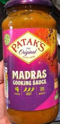 Madras Cooking Sauce