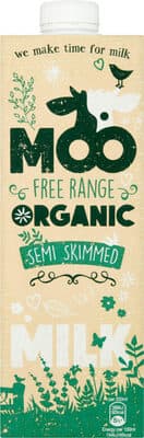 Moo Organic Semi Skimmed Milk