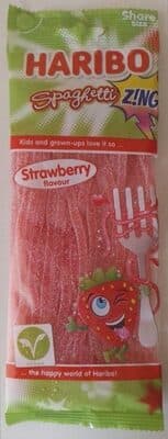 Fizzy Strawberry Flavour Gums