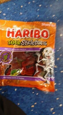 Haribo sour skeletons
