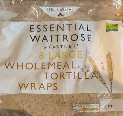 Wholemeal Tortilla Wraps