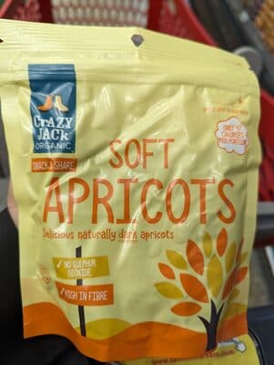 Crazy Jack Organic Soft Dried Apricots
