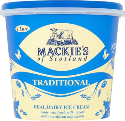 Mackie's of Scotland Traditional Real Dairy Ice Cream