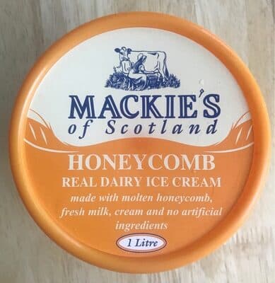 Honeycomb Real Dairy Ice Cream