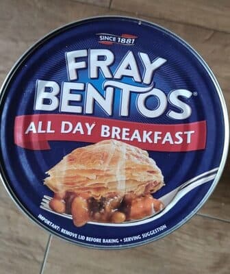 All day breakfast pie