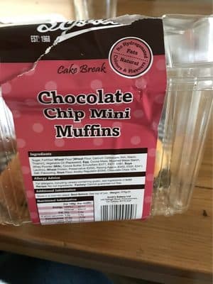 Chocolate Chip Mini Muffins