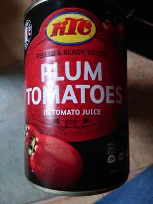 Ktc Tomato Plum Peeled