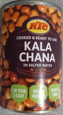 Kala Chana in salted water