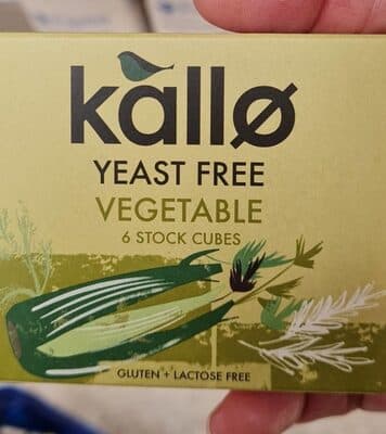 Yeast Free Vegetable Stock Cubes