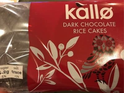 Dark Chocolate Rice Cakes
