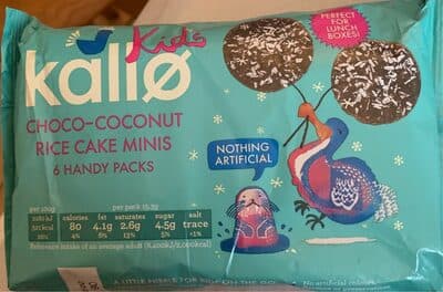 Kall choco coconut rice cake mini