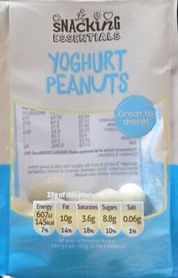 Yoghurt Peanuts