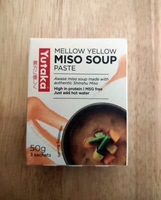 Mellow Yellow Miso Soup Paste