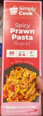 Spicy Prawn Pasta Recipe Kit