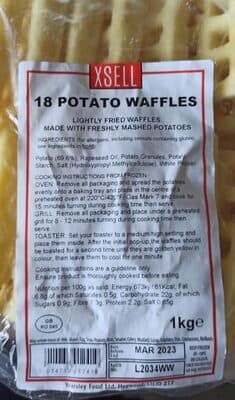 Potato Waffles
