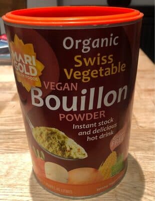 Organic Swiss Vegetable Vegan Bouillon Powder