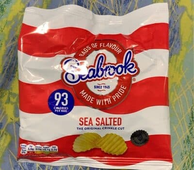 Sea Salted Crinkle Cut Crisps