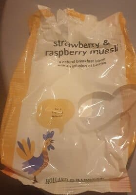 Strawberry And Raspberry Muesli
