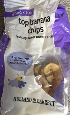 Top banana chips
