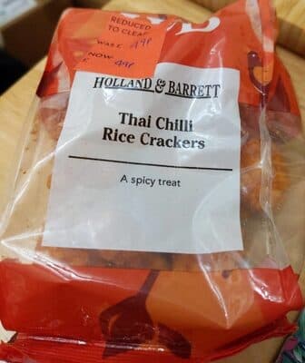 Thai Chilli Rice Crackers