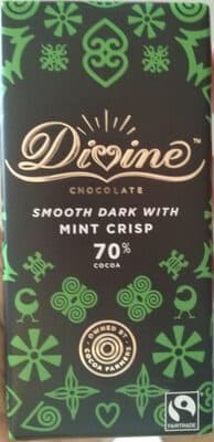 Divine Chocolate Smooth Dark with Mint Crisp