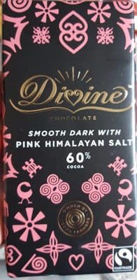 Smooth dark chocolate with Pink Himalayan Salt 60% cocoa