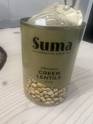 Organic Green Lentils