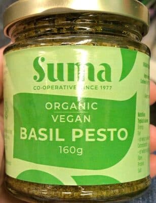 Organic vegan Basil Pesto