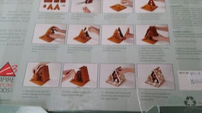 did gingerbread house kit