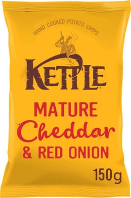 Mature Cheddar & Red Onion British Potato Chips