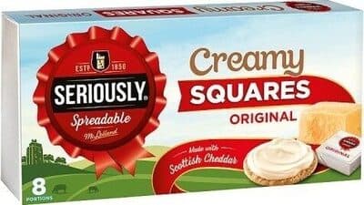 Spreadable Creamy Squares Original