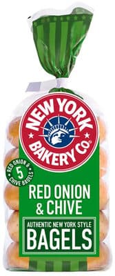 Red Onion & Chive Bagel