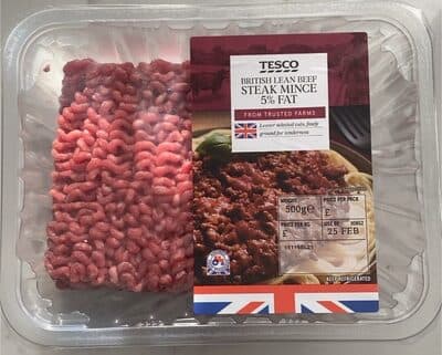 Scotch Lean Beef Steak Mince 5% fat