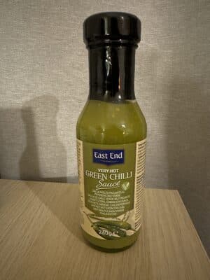 Very Hot Green Chilli Sauce