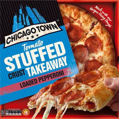 Chicago Town Takeaway Stuffed Crust Pepperoni Pizza