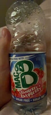 Cranberry & Raspberry Fruit Flavoured Scottish Spring Water