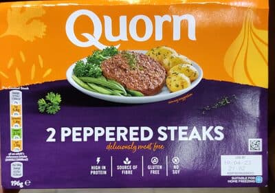 Vegetarian Peppered Steaks