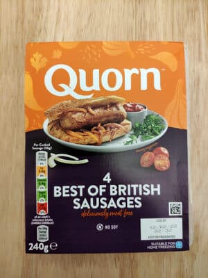 Best of British sausages