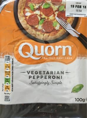 Quorn Pepperoni Style Slices