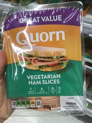 Vegetarian Ham Slices