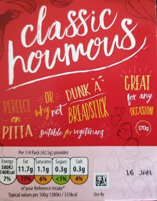 Classic Houmous