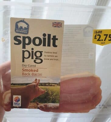 Spoilt Pig back bacon