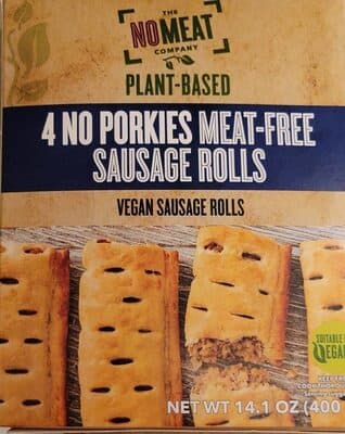 No Porkies Meat-Free Sausage Rolls