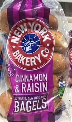 Cinnamon & Raisin Bagels