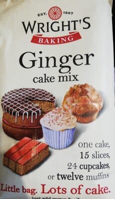 Wright's Baking Ginger Cake Mix