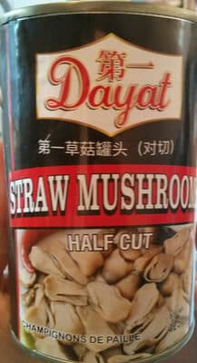 Straw Mushrooms Half Cut