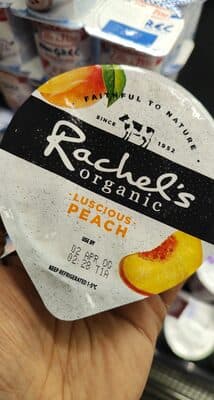 Rachels Peach Yogurt Organic