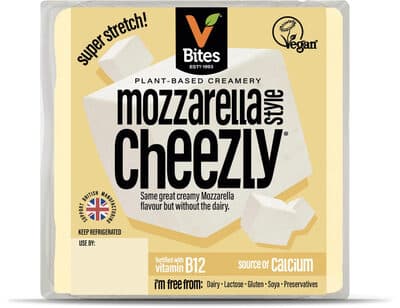 Vegan Cheezly Mozzarella Dairy Free Block